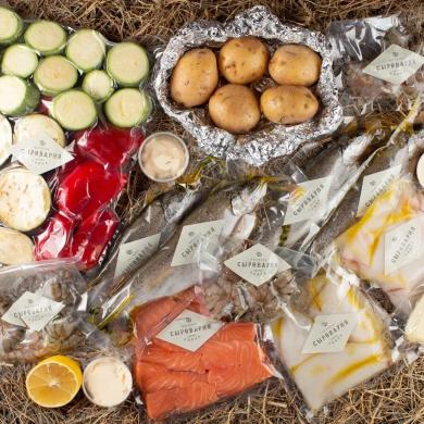 Набор BBQ Рыбный M
