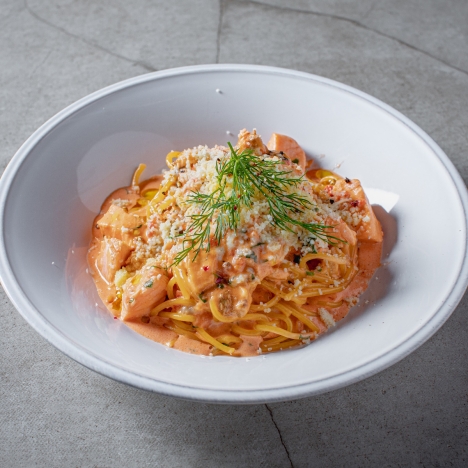 Спагетти с баклажанами и помидорами, пошаговый рецепт с фото