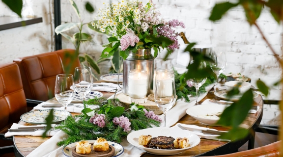 Сибирский гастроужин в шесть рук в Сыроварне Томск