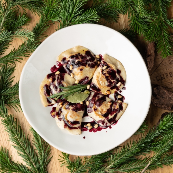 Пельмени из оленины