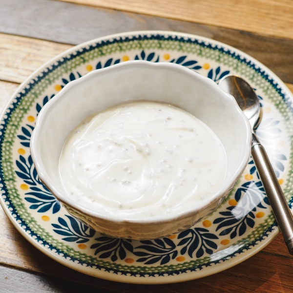 Йогурт с топинамбуром