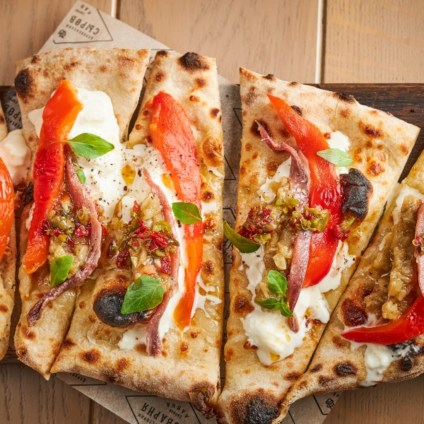 Фокачча с анчоусами