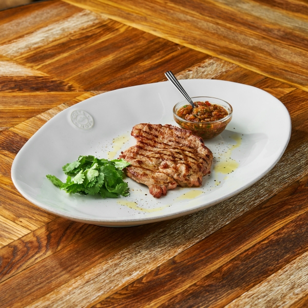 Стейк из свиной шеи