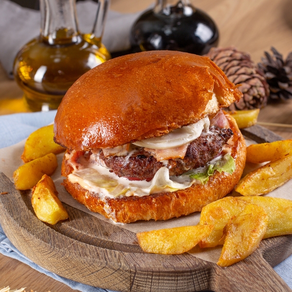 Чизбургер со Страчателлой