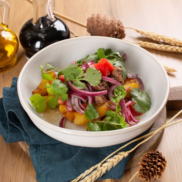 Томленый ягненок с картофелем