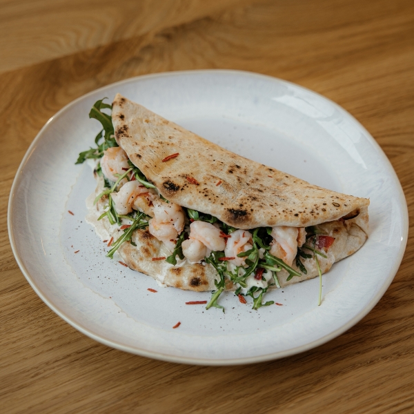 Итальянский сэндвич с креветками