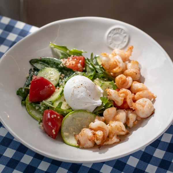 Боул с креветками