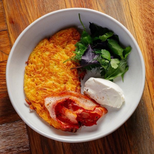 Драник с беконом