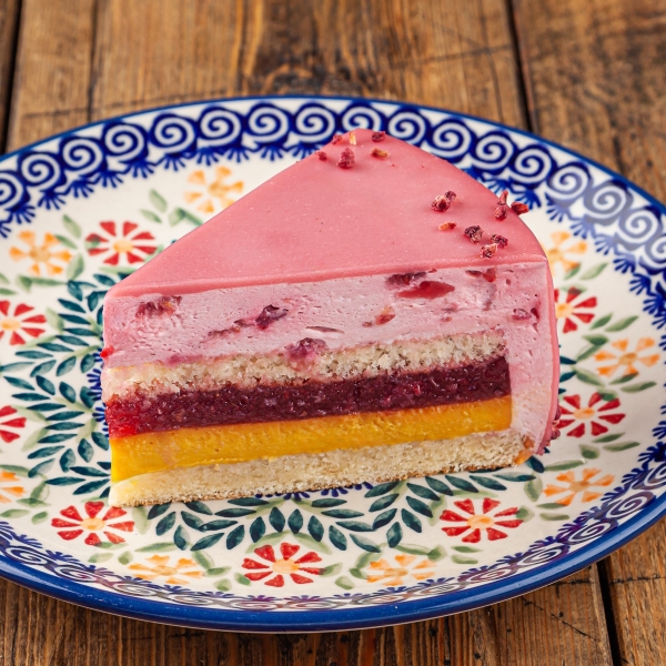 Торт Малина-манго