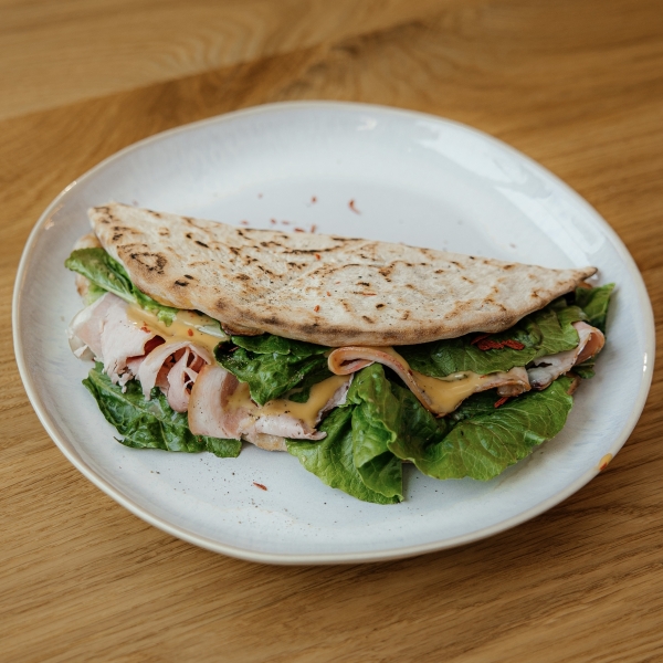 Итальянский сэндвич с тамбовским окороком