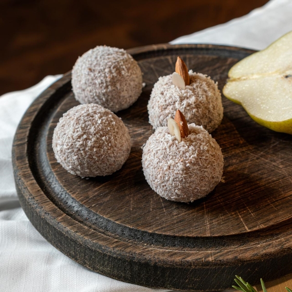 Шарик из Рикотты с бананом