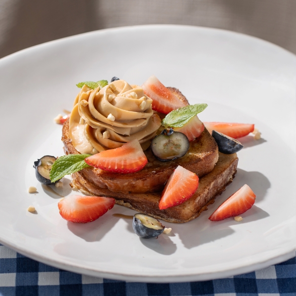 Бриошь с соленой карамелью