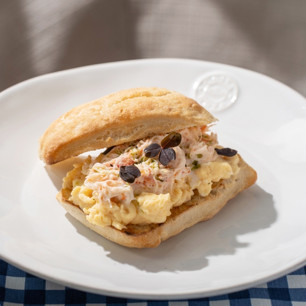 Чиабатта со скрэмблом