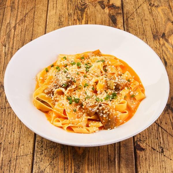 Паппарделле c телячьими щечками