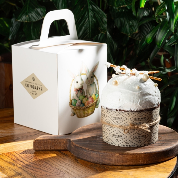 Кулич классический с изюмом