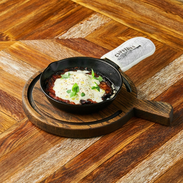 Баклажан пармеджано со Страчателлой